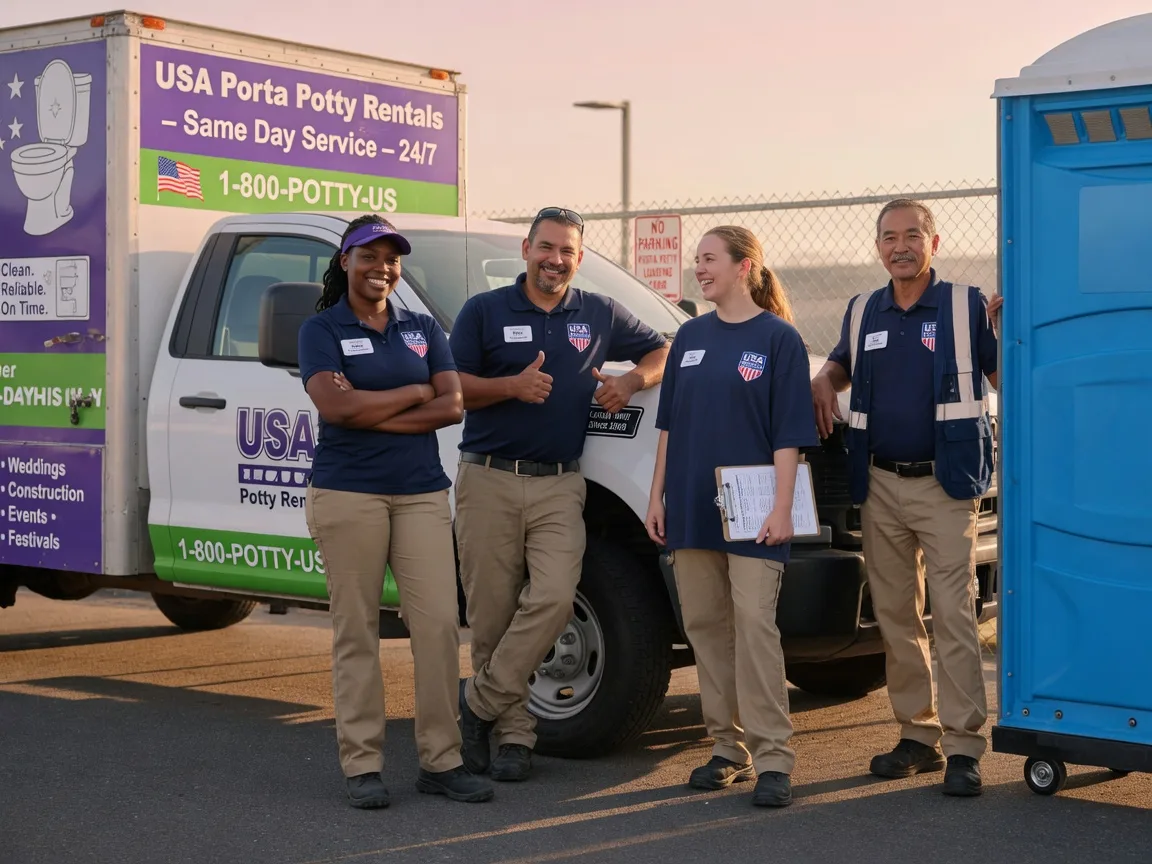 Porta Potty Rental company in Swanton, OH